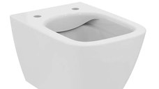 Vas WC suspendat Ideal Standard I.life S rimless, protectie scurta 48 cm, alb - T459201