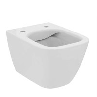 Vas WC suspendat Ideal Standard I.life S rimless, protectie scurta 48 cm, alb - T459201 - 1
