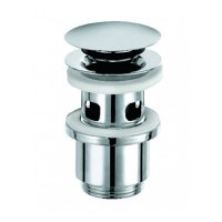 Ventil de scurgere Kludi pentru lavoar, cu push-open blocabil G1 1/4, crom  - 1042405-00 - 1