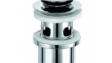 Ventil de scurgere Kludi pentru lavoar, cu push-open blocabil G1 1/4, crom  - 1042405-00