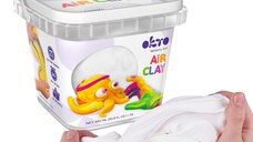 Air Clay pentru modelaj, 200g, Okto - Alb
