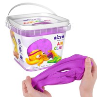 Air Clay pentru modelaj, 200g, Okto - Mov - 1