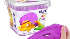 Air Clay pentru modelaj, 200g, Okto - Mov
