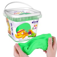 Air Clay pentru modelaj, 200g, Okto - Verde - 1