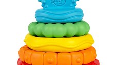 Baby Einstein - Jucarie multisenzoriala si de dentitie Stacking Teether