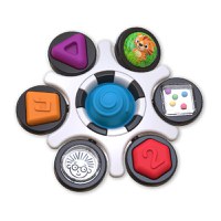 Baby Einstein - Jucarie senzoriala Curiosity Clutch Twist & Pop Rattle Teether - 1
