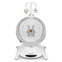Balansoar, Lionelo, Bella, Multifunctional, Electric, Scaun reglabil, Ecran tactil si telecomanda, 6 miscari unice, 5 viteze, Cu melodii, Gri - 4