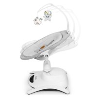 Balansoar, Lionelo, Bella, Multifunctional, Electric, Scaun reglabil, Ecran tactil si telecomanda, 6 miscari unice, 5 viteze, Cu melodii, Gri - 6