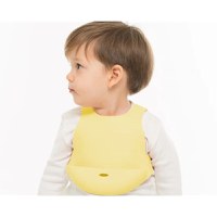 Baveta Flexi Bib Minikoioi 100% Premium Silicone Mellow Yellow - 5