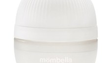 Biberon Anticolici Mombella Breast-Like cu Tetina S Flux Lent, 100% Silicon, 120 ml, Ivory
