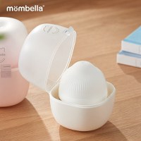 Biberon Anticolici Mombella Breast-Like cu Tetina S Flux Lent, 100% Silicon, 120 ml, Ivory - 4