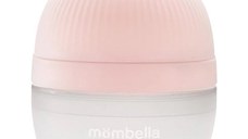 Biberon Anticolici Mombella Breast-Like cu Tetina S Flux Lent, 100% Silicon, 120 ml, Old Roze