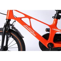 Bicicleta Cadru Magneziu Mesuca Lamborghini 16 inch Portocalie - 5
