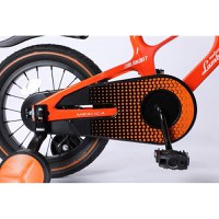 Bicicleta Cadru Magneziu Mesuca Lamborghini 16 inch Portocalie - 6