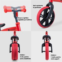 Bicicleta echilibru Yvolution Y Velo Junior Red - 6