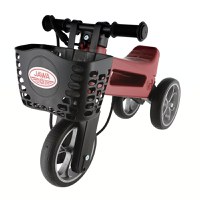 Bicicleta fara pedale cu cosulet pentru ghidon Funny Wheels Rider SUPERSPORT 2 in 1 JAWA Exclusiv - 1