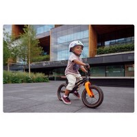 Bicicleta fara Pedale cu Roti Gonflabile Bart Negru - 8