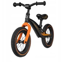Bicicleta fara Pedale cu Roti Gonflabile Bart Negru - 1