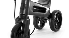 Bicicleta fara pedale Funny Wheels Rider SuperSport 2 in 1 All-Black Limited