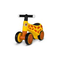 Bicicleta fara pedale, Lionelo, Sammy, Cu 4 roti, Din spuma EVA, Stabila, Manere moi, antiderapante, 12- 36 luni, Greutate maxima suportata 25 kg, Certificata EN 71-1:2014, EN 71-2:2011, EN 71-3:2019, Galben - 2