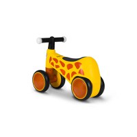 Bicicleta fara pedale, Lionelo, Sammy, Cu 4 roti, Din spuma EVA, Stabila, Manere moi, antiderapante, 12- 36 luni, Greutate maxima suportata 25 kg, Certificata EN 71-1:2014, EN 71-2:2011, EN 71-3:2019, Galben - 4