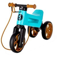Bicicleta FUNNY WHEELS RIDER fara Pedale SuperSport 2 in 1 - Aqua - 1