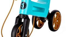 Bicicleta FUNNY WHEELS RIDER fara Pedale SuperSport 2 in 1 - Aqua