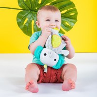 Bright Starts - Jucarie de dentitie din plus pentru bebelusi Elefant - 2