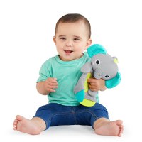 Bright Starts - Jucarie de dentitie din plus pentru bebelusi Elefant - 4