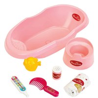 Cadita de Baie Klein cu Accesorii pentru Papusa Printesa Coralie - 1