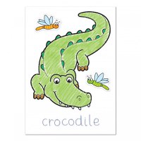 Carte de Colorat Orchard Toys cu Activitati in Limba Engleza si Abtibilduri Jungla - 3