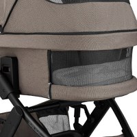 Carucior 3 in 1 Salsa 4 AIR cu Landou, Parte Sport, Adaptori si Scoica Auto Nature Fashion ABC-Design Colectia 2022 - 8