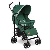 Carucior sport, Lionelo, Elia, Cu husa de picioare, Cu plasa de tantari, Conform cu standardul european de securitate EN1888-1, Verde inchis - 1
