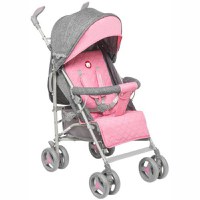 Carucior Sport Lionelo Irma - Grey/Pink - 1