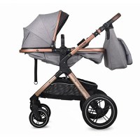 Carucior Transformabil 3 in 1 Coccolle Melora Moonlit Grey - 6