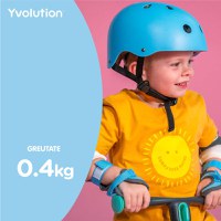 Casca protectie Yvolution 44-52 cm Blue - 5