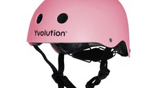 Casca protectie Yvolution 44-52 cm Pink