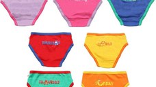 Chilotei Zoocchini din Bumbac Organic Pentru Fete Zilele Saptamanii 5-6 Ani
