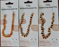 Colier pentru copii din chihlimbar natural - 6