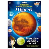 Decoratiuni de Perete Fosforescente Buki France - Marte - 1