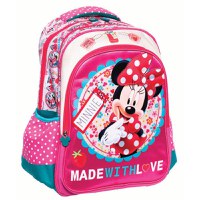 Ghiozdan Scoala Giovas, Minnie Made White Love - 2