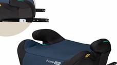 Inaltator auto, FreeOn, Taurus Fix, Cu isofix, Potrivit pentru copiii intre 125 si 150 cm, Conform cu standardul european de securitate ECE R129, Blue/Black