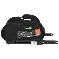 Inaltator auto, Lionelo, Luuk Fix, 125- 150 cm, Instalare cu sistem Isofix si centura de prindere, Cu husa detasabila, Conform standardului de securitate i-Size, Negru - 5