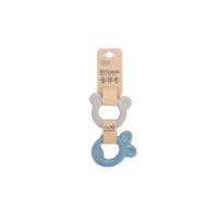 Inel de dentitie Tiny Bio plastic urs-pestisor 2buc. - 1