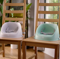 Ity by Ingenuity - Scaun de masa si Booster My Spot Easy-Clean, Green - 2