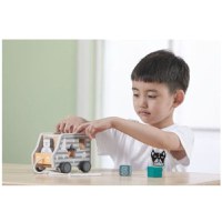 Jucarie de Tras New Classic Toys Sortator Forme Geometrice Camion PolarB - 5