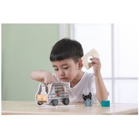 Jucarie de Tras New Classic Toys Sortator Forme Geometrice Camion PolarB - 6