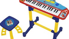 Keyboard Electronic Reig Musicales cu Microfon si Scaunel Paw Patrol