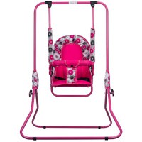 Leagan pentru Copii Top Kids pentru Interior si Exterior - Pink Flowers - 1