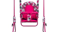 Leagan pentru Copii Top Kids pentru Interior si Exterior - Pink Flowers